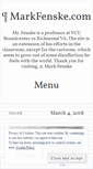 Mobile Screenshot of markfenske.com