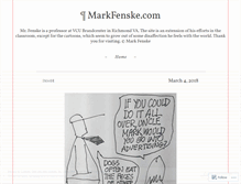 Tablet Screenshot of markfenske.com